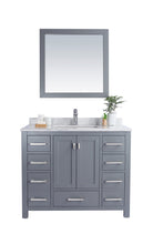 Load image into Gallery viewer, Wilson 42" Grey Bathroom Vanity with Countertop