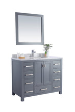 Load image into Gallery viewer, Wilson 42" Grey Bathroom Vanity with Countertop