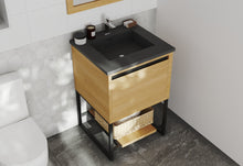 Load image into Gallery viewer, Alto 24" California White Oak Bathroom Vanity with Countertop