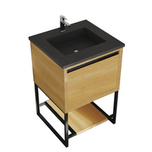 Load image into Gallery viewer, Alto 24" California White Oak Bathroom Vanity with Countertop
