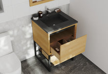 Load image into Gallery viewer, Alto 24" California White Oak Bathroom Vanity with Countertop