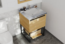 Load image into Gallery viewer, Alto 24" California White Oak Bathroom Vanity with Countertop