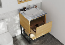 Load image into Gallery viewer, Alto 24" California White Oak Bathroom Vanity with Countertop