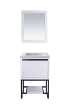 Load image into Gallery viewer, Alto 24" White Bathroom Vanity with Countertop