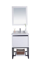 Load image into Gallery viewer, Alto 24" White Bathroom Vanity with Countertop