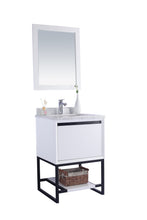 Load image into Gallery viewer, Alto 24" White Bathroom Vanity with Countertop