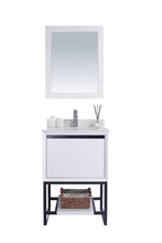 Load image into Gallery viewer, Alto 24" White Bathroom Vanity with Countertop