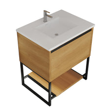 Load image into Gallery viewer, Alto 30" California White Oak Bathroom Vanity with Countertop