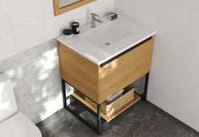 Load image into Gallery viewer, Alto 30" California White Oak Bathroom Vanity with Countertop