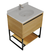 Load image into Gallery viewer, Alto 30" California White Oak Bathroom Vanity with Countertop