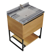 Load image into Gallery viewer, Alto 30" California White Oak Bathroom Vanity with Countertop
