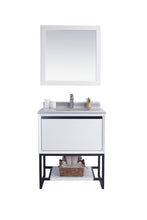 Load image into Gallery viewer, Alto 30" White Bathroom Vanity with Countertop