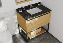 Load image into Gallery viewer, Alto 36" California White Oak Bathroom Vanity with Countertop