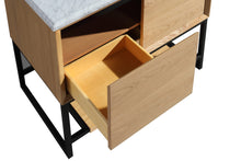 Load image into Gallery viewer, Alto 36" California White Oak Bathroom Vanity with Countertop