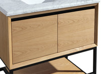 Load image into Gallery viewer, Alto 36" California White Oak Bathroom Vanity with Countertop
