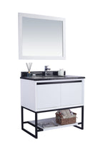 Load image into Gallery viewer, Alto 36" White Bathroom Vanity with Countertop