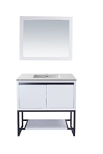 Load image into Gallery viewer, Alto 36" White Bathroom Vanity with Countertop