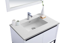 Load image into Gallery viewer, Alto 36" White Bathroom Vanity with Countertop