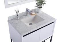 Load image into Gallery viewer, Alto 36" White Bathroom Vanity with Countertop
