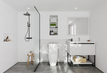 Load image into Gallery viewer, Alto 36" White Bathroom Vanity with Countertop