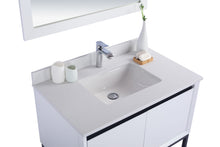 Load image into Gallery viewer, Alto 36" White Bathroom Vanity with Countertop