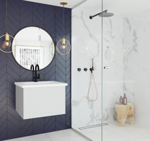 Load image into Gallery viewer, Vitri 24" Cloud White Bathroom Vanity with VIVA Stone Solid Surface Countertop