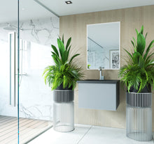 Load image into Gallery viewer, Vitri 24" Fossil Grey Bathroom Vanity with VIVA Stone Solid Surface Countertop