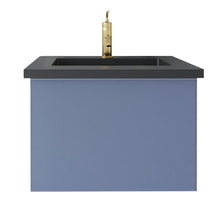 Load image into Gallery viewer, Vitri 24" Nautical Blue Bathroom Vanity with VIVA Stone Solid Surface Countertop