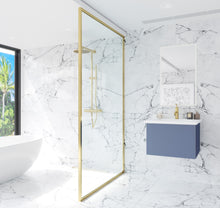 Load image into Gallery viewer, Vitri 24" Nautical Blue Bathroom Vanity with VIVA Stone Solid Surface Countertop