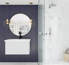 Load image into Gallery viewer, Vitri 30" Cloud White Bathroom Vanity with VIVA Stone Solid Surface Countertop