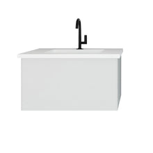 Load image into Gallery viewer, Vitri 30" Cloud White Bathroom Vanity with VIVA Stone Solid Surface Countertop