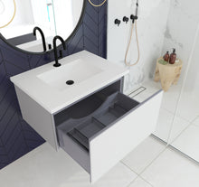 Load image into Gallery viewer, Vitri 30" Cloud White Bathroom Vanity with VIVA Stone Solid Surface Countertop