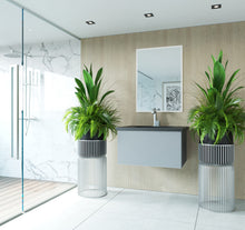 Load image into Gallery viewer, Vitri 30" Fossil Grey Bathroom Vanity with VIVA Stone Solid Surface Countertop