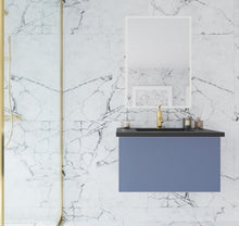 Load image into Gallery viewer, Vitri 30" Nautical Blue Bathroom Vanity with VIVA Stone Solid Surface Countertop