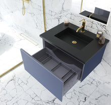Load image into Gallery viewer, Vitri 30" Nautical Blue Bathroom Vanity with VIVA Stone Solid Surface Countertop