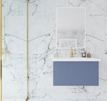 Load image into Gallery viewer, Vitri 30" Nautical Blue Bathroom Vanity with VIVA Stone Solid Surface Countertop