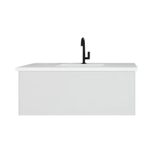 Load image into Gallery viewer, Vitri 42" Cloud White Bathroom Vanity with VIVA Stone Solid Surface Countertop