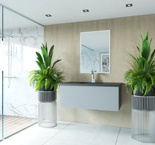 Load image into Gallery viewer, Vitri 42" Fossil Grey Bathroom Vanity with VIVA Stone Solid Surface Countertop