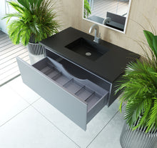 Load image into Gallery viewer, Vitri 42" Fossil Grey Bathroom Vanity with VIVA Stone Solid Surface Countertop