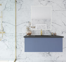 Load image into Gallery viewer, Vitri 42" Nautical Blue Bathroom Vanity with VIVA Stone Solid Surface Countertop