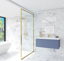 Load image into Gallery viewer, Vitri 42" Nautical Blue Bathroom Vanity with VIVA Stone Solid Surface Countertop