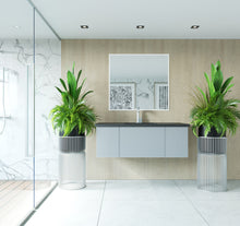 Load image into Gallery viewer, Vitri 48" Fossil Grey Bathroom Vanity with VIVA Stone Solid Surface Countertop