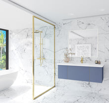 Load image into Gallery viewer, Vitri 48" Nautical Blue Bathroom Vanity with VIVA Stone Solid Surface Countertop