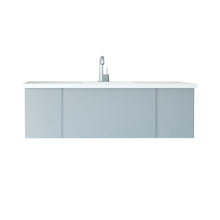 Load image into Gallery viewer, Vitri 54" Fossil Grey Bathroom Vanity with VIVA Stone Solid Surface Countertop