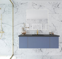 Load image into Gallery viewer, Vitri 54" Nautical Blue Bathroom Vanity with VIVA Stone Solid Surface Countertop