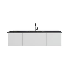 Load image into Gallery viewer, Vitri 66" Cloud White Single Sink Bathroom Vanity with VIVA Stone Solid Surface Countertop