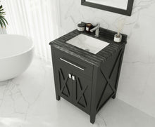 Load image into Gallery viewer, Wimbledon 24" Espresso Bathroom Vanity with Countertop