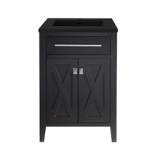 Load image into Gallery viewer, Wimbledon 24" Espresso Bathroom Vanity with Countertop