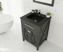 Load image into Gallery viewer, Wimbledon 24&quot; Espresso Bathroom Vanity with Countertop