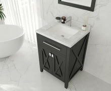 Load image into Gallery viewer, Wimbledon 24" Espresso Bathroom Vanity with Countertop